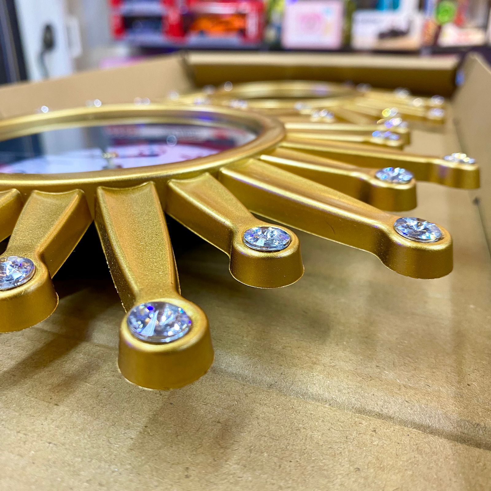 Miniatura 3 de Reloj En Estrella Con Dos Espejos